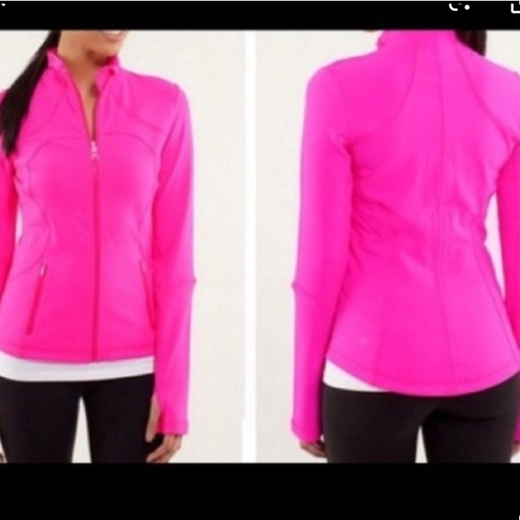 lululemon hot pink jacket